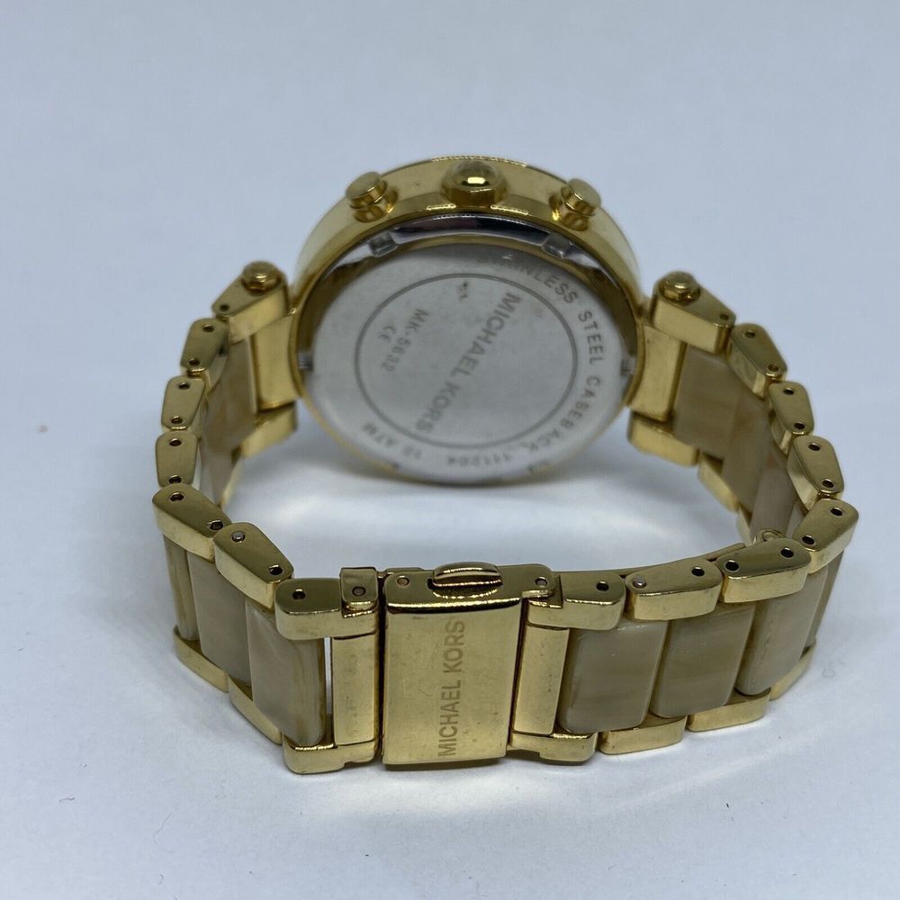 Michael Kors Parker MK5632 Womens Stainless Steel Analog Dial Quartz Watch MP709 - Picture 10 of 12